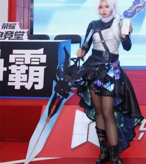 王者荣耀 花木兰默契交锋cos 大全套、全...