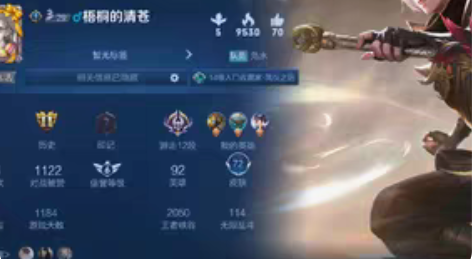 王者荣耀账号，白虎志，时雨天司，地狱之眼，...