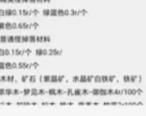 原神代找物品 根据物品稀有程度以及物品寻找...