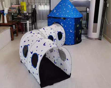 转卖感统训练器材儿童爬行隧道筒亲子钻洞幼儿...