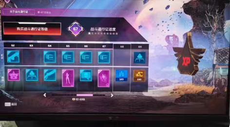 包邮代肝通行证apex  67-100级 ...