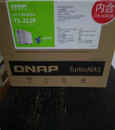 Qnap TS212P 威联通212P，二...