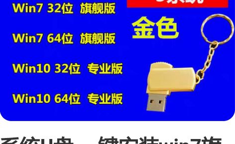 系统U盘 一键安装win7旗舰版w8/w1...