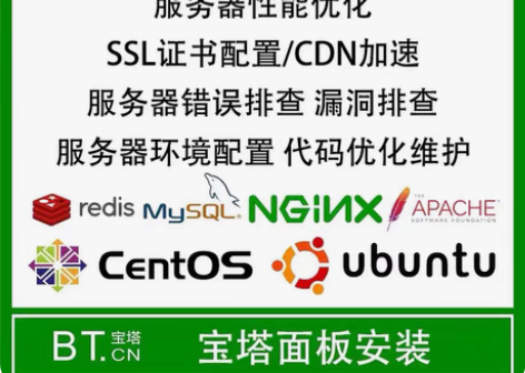 包邮Linux阿里腾讯云服务器宝塔面板搭建...