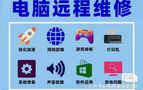 远程电脑故障维修，修复解决电脑没有声音问题...