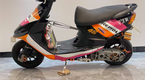 出售雅马哈福喜巧格踏板车,改件多 2V59...