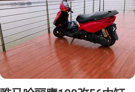 雅马哈丽鹰100改56中缸5hk发动机FM...