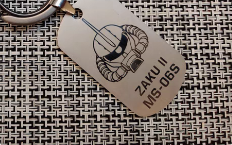 高达钥匙扣gundam汽车钥匙扣扎古夏亚金...