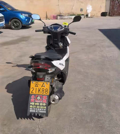 本田NX125，缓慢挪动两千公里，准新车 ...