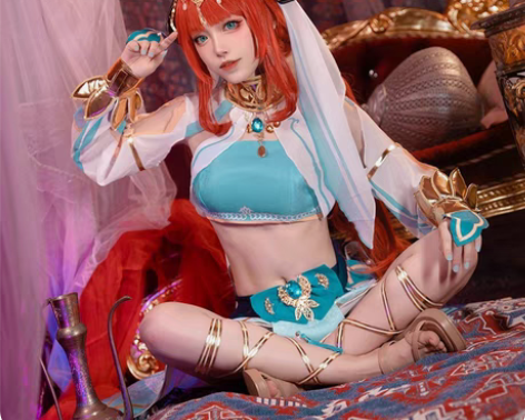 包邮现货原神cos妮露须弥舞娘异域风cos...