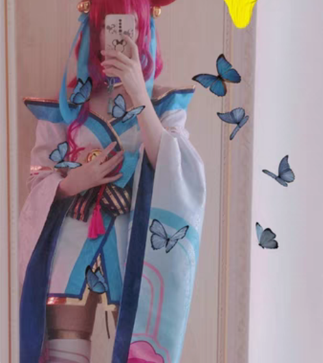 包邮LOL英雄联盟灵魂莲华cos服九尾妖狐...