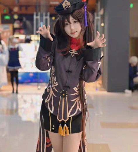 包邮现货原神胡桃cos服动漫系列可爱风co...