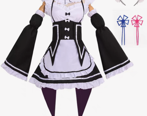 包邮从零开始的异世界生活拉姆雷姆蕾姆cos...