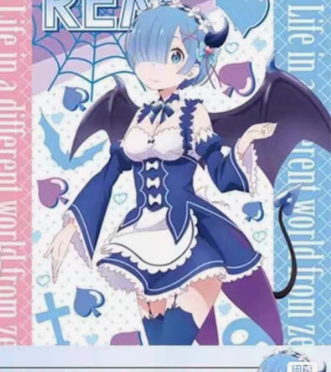 雷姆小恶魔全新s 衣服配饰齐全假发 没有道...