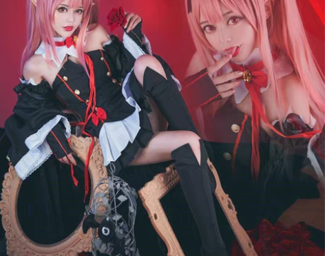 包邮终结的炽天使克鲁鲁cos服 全套（除了...