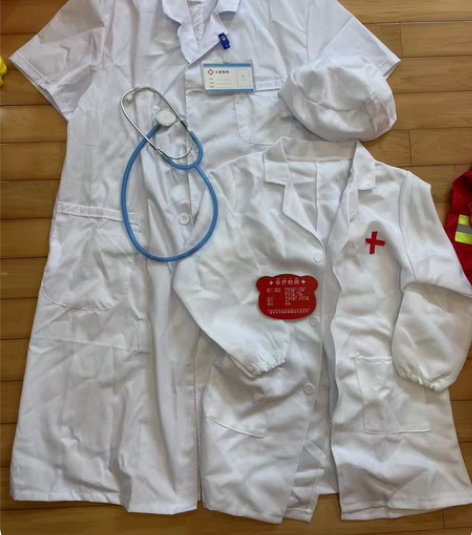 成人儿童医生护士服，情景教学，角色扮演co...