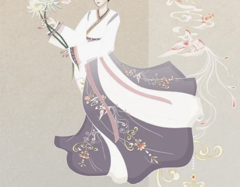 转卖原创正版汉服女{卿归}晋制交领三件套齐...