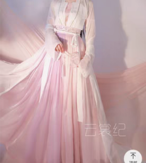 春樱汉服粉紫色大全套，正的正的正的 ，东月...