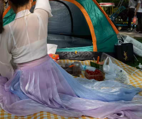 东月棠 春樱紫兰 汉服  出闲置汉服东月棠...
