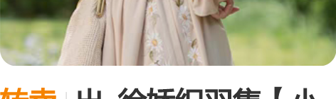 转卖出  徐娇织羽集【小雏菊】改良明制方领...