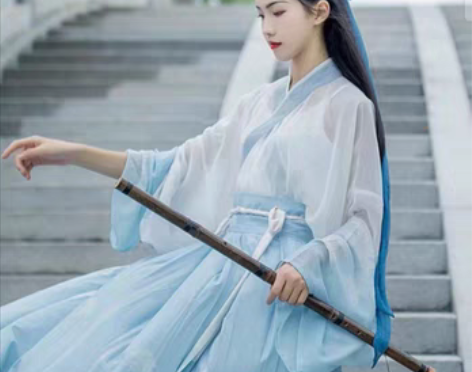 转卖汉尚华莲 绝版汉服月下笛 全套S码 感...