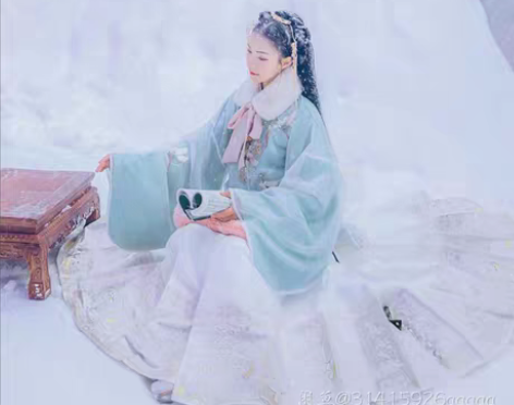 汉服汉尚华莲宋迹短袄马面 已绝版 上袄马面...