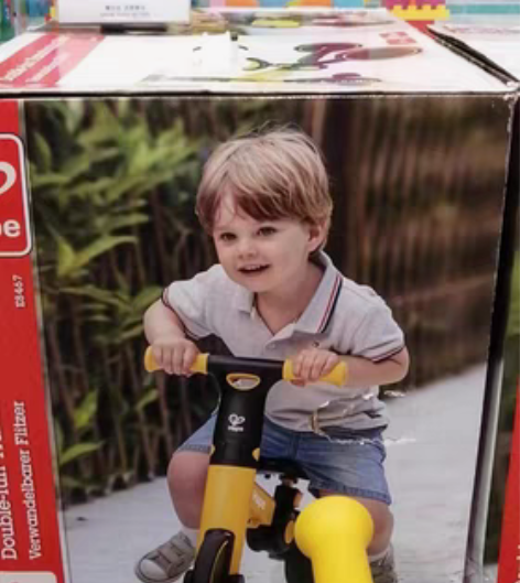 包邮Hape 三合一平衡车 三四个月前麦德...