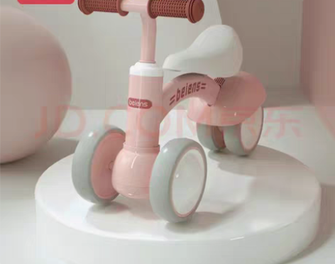 【贝恩施】儿童玩具平衡车宝宝滑步车防侧翻四...