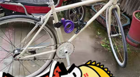 死飞自行车实心胎活飞网红倒刹车单车公路赛轻...