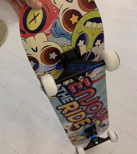 包邮贱卖-原价300多的进口组装四轮滑板朋...