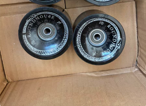 carve陆地冲浪板原装轮子69 凹面轮带...