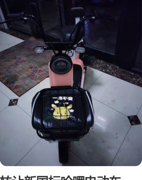 转让新国标哈啰电动车一辆，48付20安石墨...