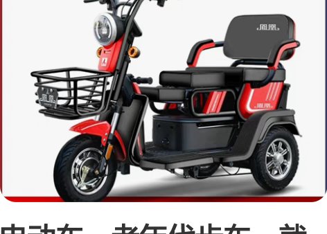 电动车。老年代步车。就用个把月。年前买的，...