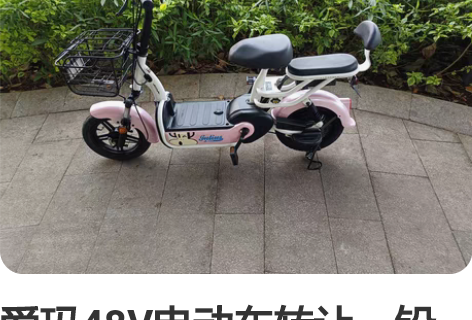 爱玛48V电动车转让，铅酸电池不可拆卸，可...
