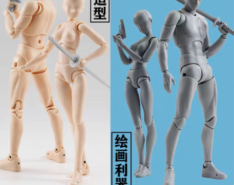转卖万代 SHF人体模型素体手办人偶可动画...