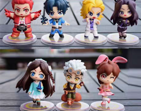 包邮全新7个全套斗罗大陆动漫手办 原价18...