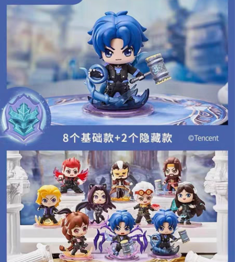 斗罗大陆 ·魂师对决系列盲盒手办唐三小舞摆...