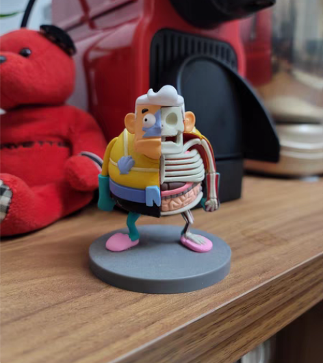 海绵宝宝半解剖 mermaid man，仅...