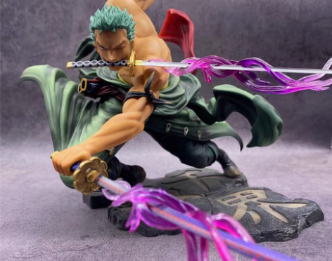 包邮大号索隆三千世界海贼王手办罗罗诺亚索隆...