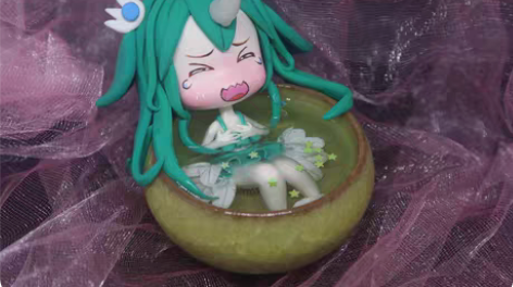 星之守护者索拉卡盆盆浴粘土手办 无现货,可...