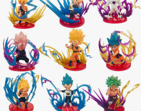 包邮七龙珠9款 WCF超斗气场 孙悟空 布...