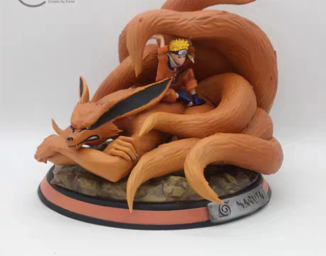 转卖火影忍者+GK+尾兽+漩涡鸣人+九尾妖狐+九喇嘛+手办+...