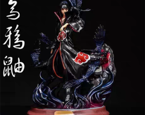 转卖火影忍者晓组织宇智波乌鸦殿堂鼬神手办佐...