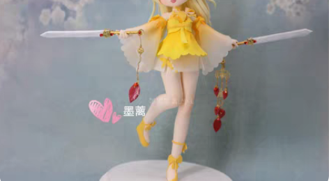 【作品展示】剑网3粘土手办定制 无现货！喜...