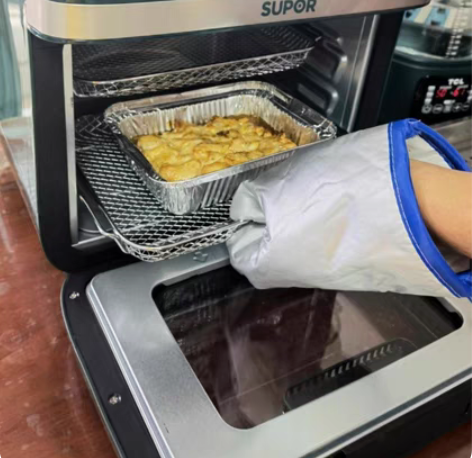 包邮2022新款苏泊尔空气炸烤箱家用小型自...