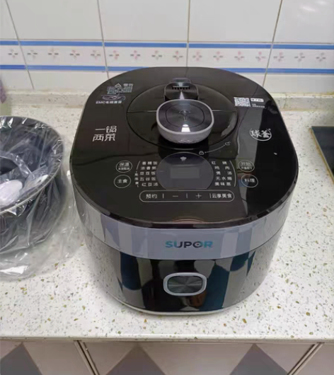 包邮苏泊尔电压力锅家用5L升双胆高压锅全自...