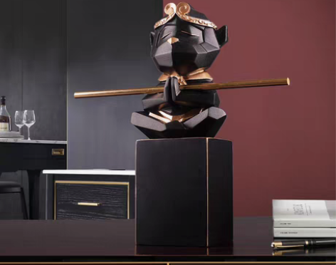 转卖齐天大圣孙悟空摆件创意现代简约客厅酒柜...