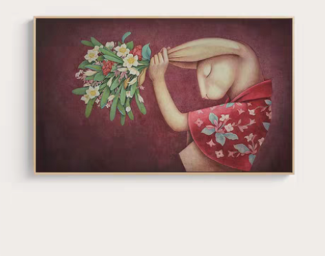 转卖仟象映画艺术客厅装饰画现代简约卧室挂画...