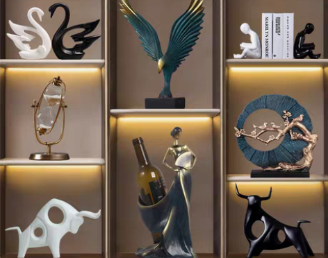 转卖北欧现代简约软装家居饰品客厅酒柜装饰品...