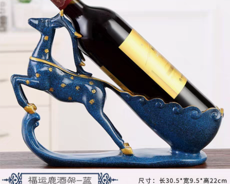 包邮招财鹿装饰品客厅摆件工艺礼品玄关电视柜...